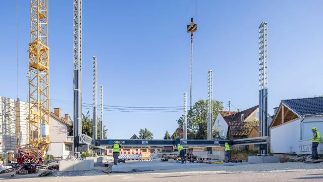 Bild: PERI druckt erstes Mehrfamilienhaus Deutschlands