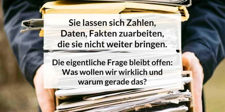 Bild: Verschwendung in Strategieprozessen – nur weiter so!