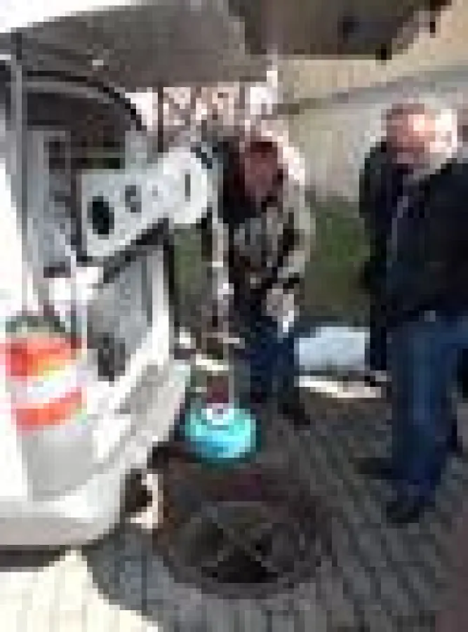 Praktische Vorführung: Schachtinspektion am Schacht