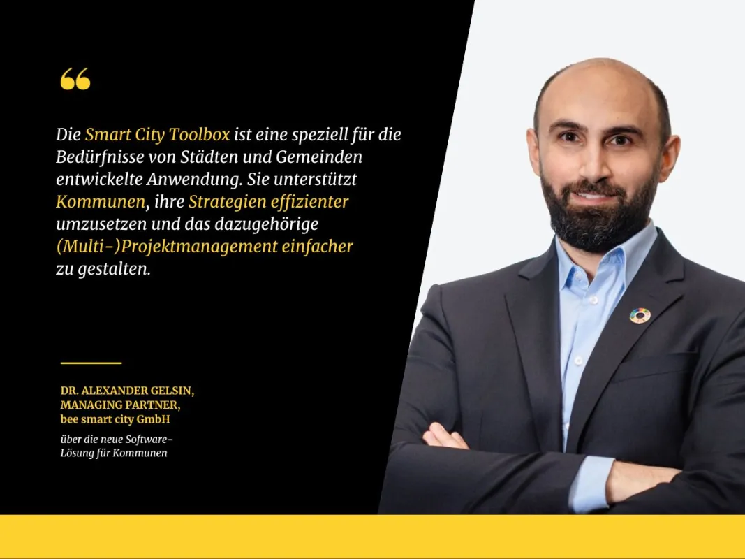 bee smart city präsentiert Software für Kommunen auf der SCCON in Berlin