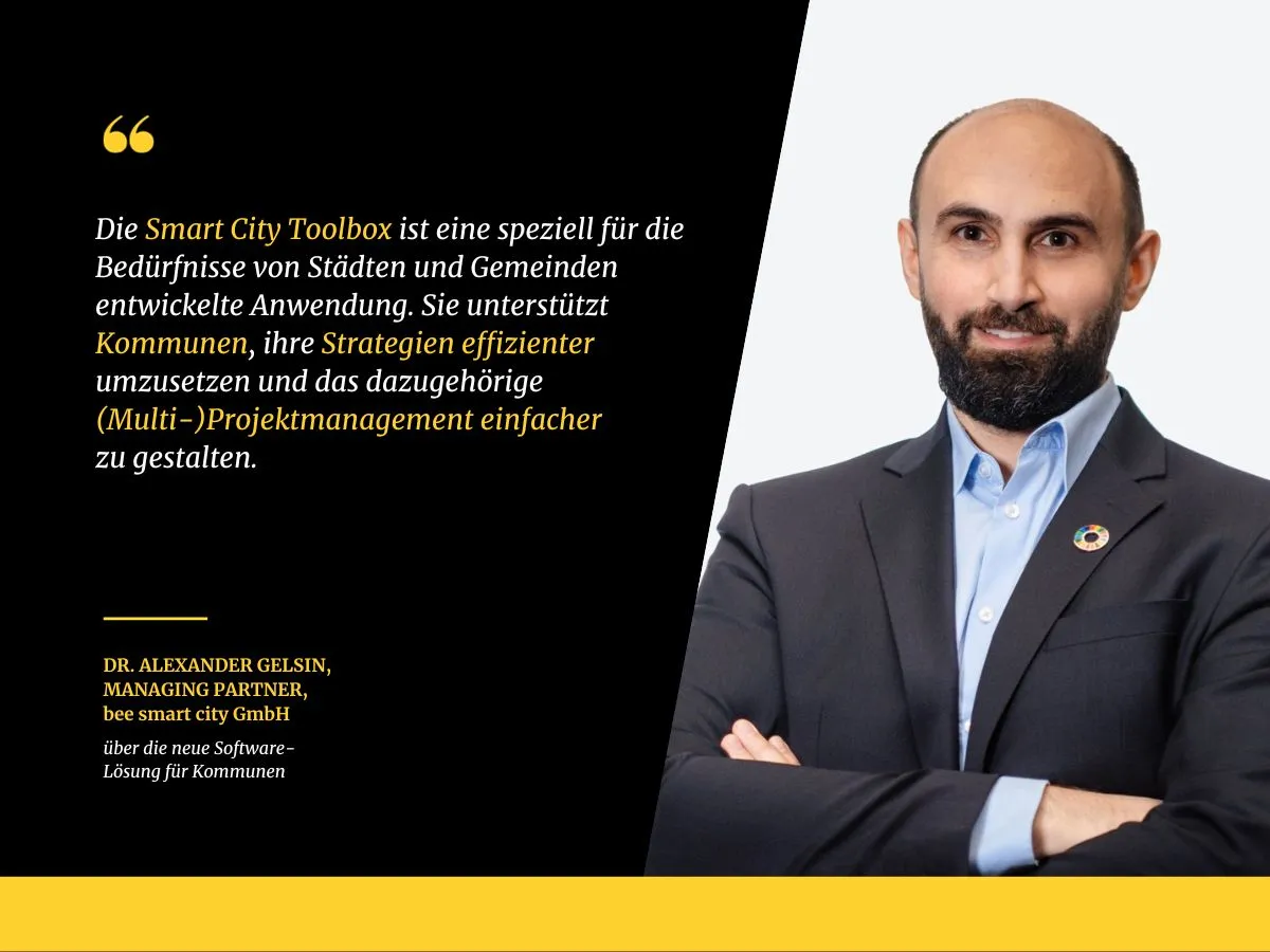 bee smart city präsentiert Software für Kommunen auf der SCCON in Berlin