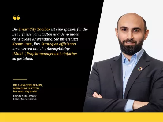 Bild: BEE SMART CITY STELLT SOFTWARE FÜR KOMMUNEN AUF SCCON IN BERLIN VOR