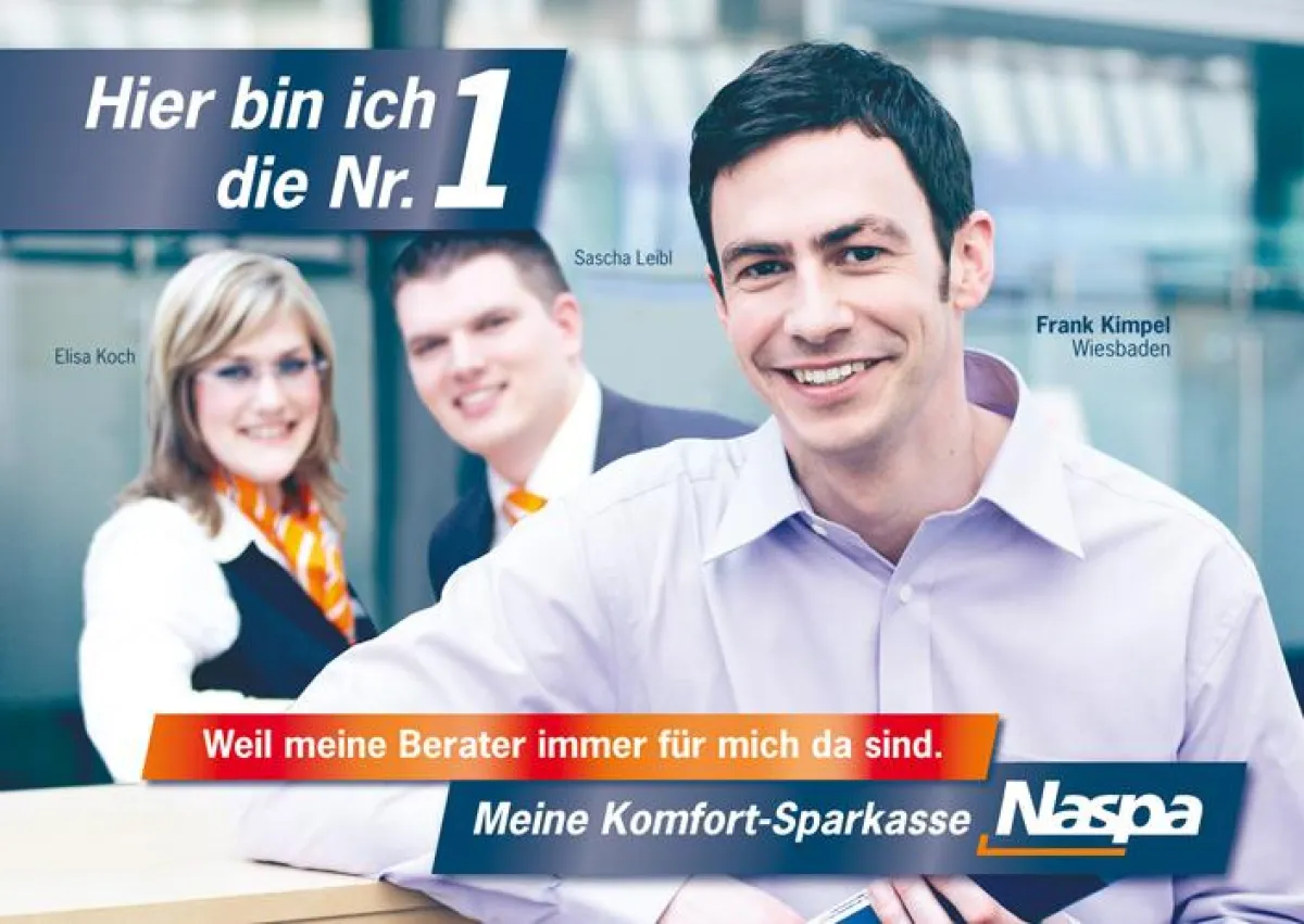 Naspa und a priori: Kampagne mit Kunden