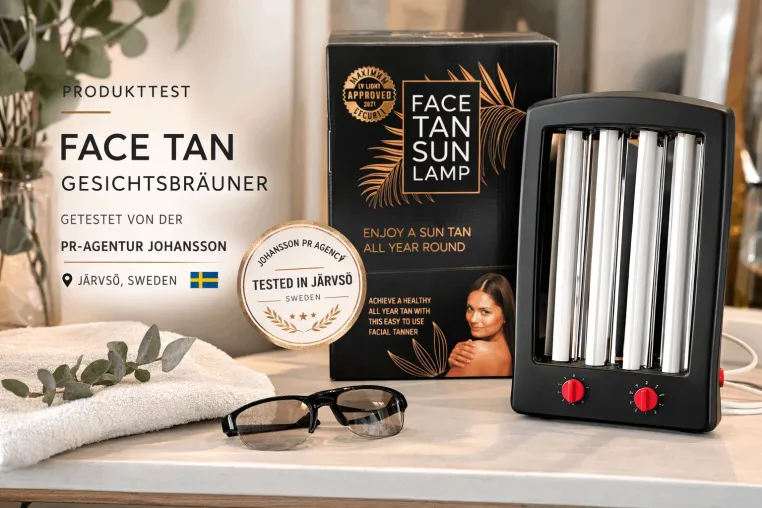 Bild: Face Tan Gesichtsbräuner Erfahrungen? Genauer hingesehen in Schweden!