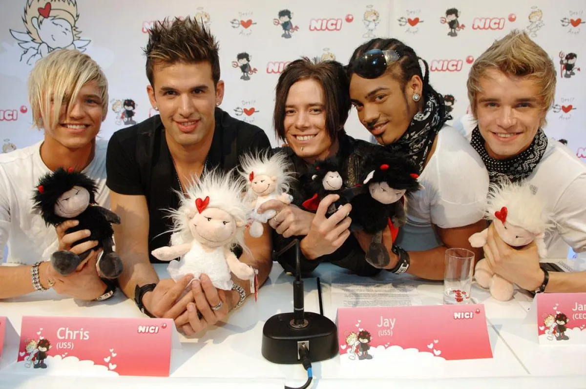 US5 (Richie, Jay Khan, Izzy, Michael und Chris)