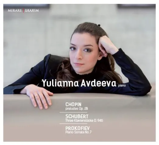 Bild: CD-Neuveröffentlichung am 15. August 2014: Yulianna Avdeeva: Chopin – Schubert – Prokofiev