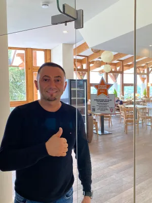 Bild: Hygiene-Stern für Trierer "Villa Weißhaus"