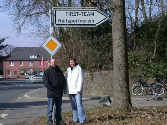 Bild: Nun findet auch jeder den FIRST-TEAM Reitsportverein Horstmar-Leer e.V.