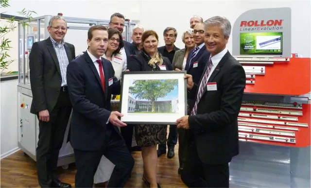 Bild: ROLLON GmbH weiht neuen Standort im SEGRO Park Düsseldorf-Süd ein