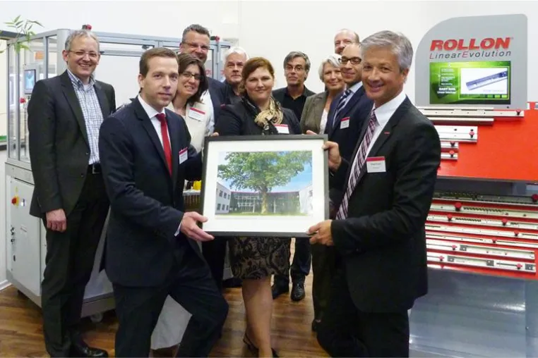 Bild: ROLLON GmbH weiht neuen Standort im SEGRO Park Düsseldorf-Süd ein