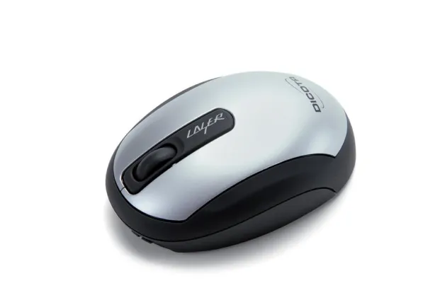 Bild: DICOTA Store: Laser-Notebook-Maus mit selbstaufrollendem Kabel - Mit Kabel wie ohne Kabel