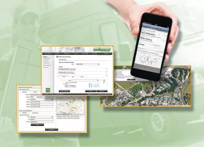 Neues Telematik-System zur mobilen Auftragsabwicklung von LOSTnFOUND Bild: Neues Telematik-System zur mobilen Auftragsabwicklung von LOSTnFOUND