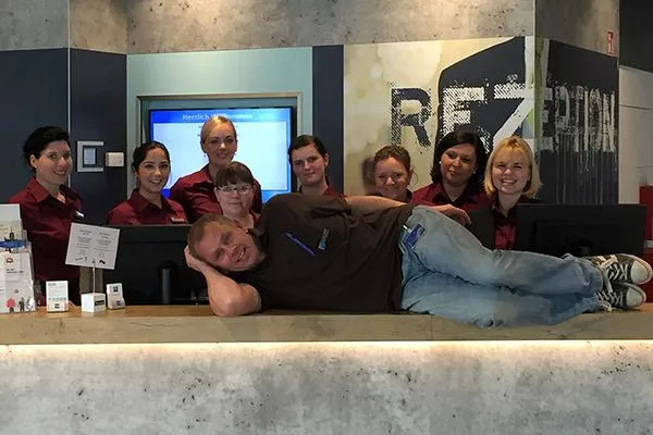 Bild: Ibis Budget Bamberg eröffnet: Ein junges Hotel, bei dem die Freude sofort überspringt