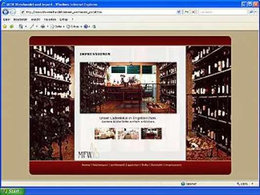 Bild: MFW Weinhandel geht mit neuer Homepage online - Bonner Agentur sorgt für Look & Feel