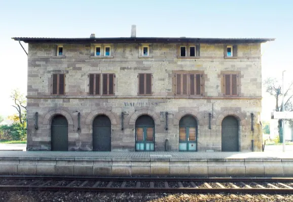 Historischer Bahnhof sucht neuen Standort für Wiederaufbau Bild: Historischer Bahnhof sucht neuen Standort für Wiederaufbau