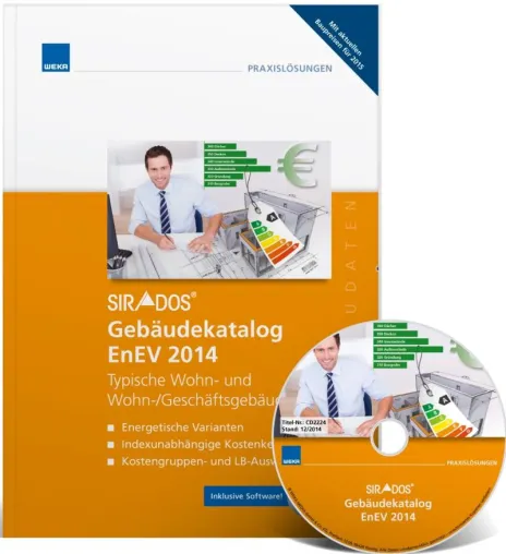 Jetzt neu sirAdos Gebäudekatalog EnEV 2014 von WEKA MEDIA Bild: Jetzt neu sirAdos Gebäudekatalog EnEV 2014 von WEKA MEDIA