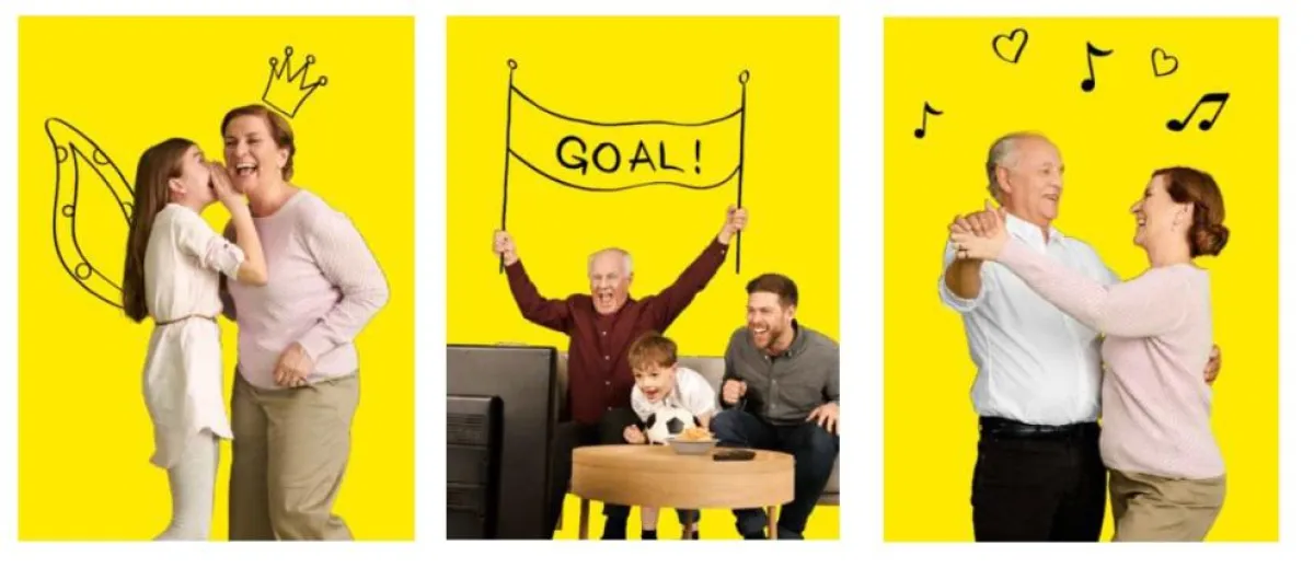 der neue Marken-Auftritt von Interton setzt ganz auf Lebensfreude durch gutes Hören (Foto: Interton)