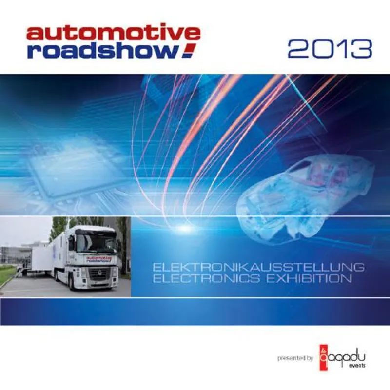 automotive roadshow 2013 bringt Fahrzeugentwickler und Elektronikanbieter zusammen