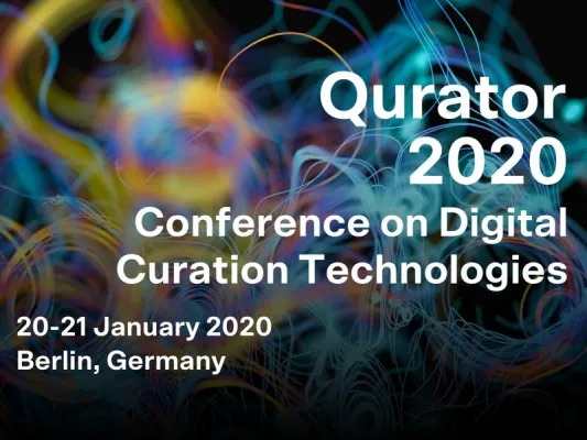 Bild: QURATOR 2020 - weltweit erste Konferenz für Kuratierungstechnologien