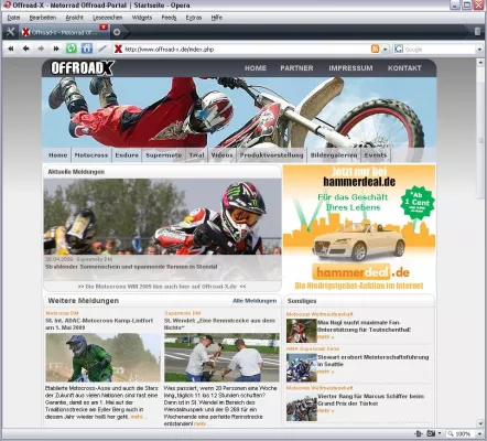Bild: TF-webmedia nimmt neues Motorrad Offroad-Portal in Betrieb