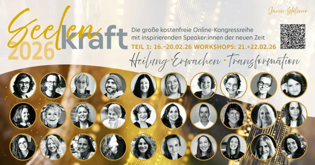 Bild: Seelenkraft 2026: Kostenfreier Onlinekongress begleitet Menschen durch ein rasantes Jahr