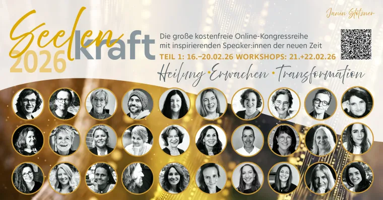 Bild: Seelenkraft 2026: Kostenfreier Onlinekongress begleitet Menschen durch ein rasantes Jahr