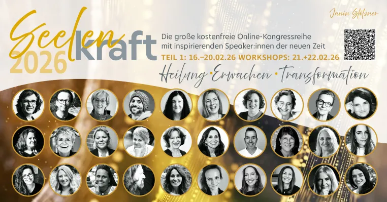 Bild: Seelenkraft 2026: Kostenfreier Onlinekongress begleitet Menschen durch ein rasantes Jahr