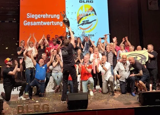 Bild: Titelverteidigung beeindruckend geglückt - DLRG Weimar erneut beste Ortsgruppe Deutschlands