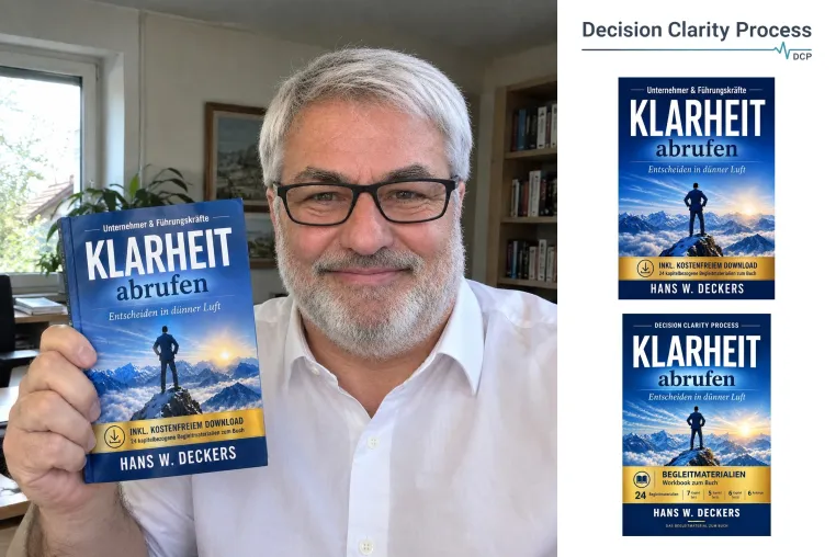 KLARHEIT abrufen: Warum erfahrene Führungskräfte Entscheidungen aufschieben Bild: KLARHEIT abrufen: Warum erfahrene Führungskräfte Entscheidungen aufschieben
