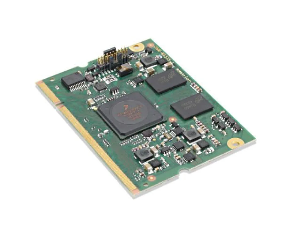 CPU-Modul im SO-DIMM-Format basierend auf dem Freescale Prozessor i.MX53 (Bild: emtrion)