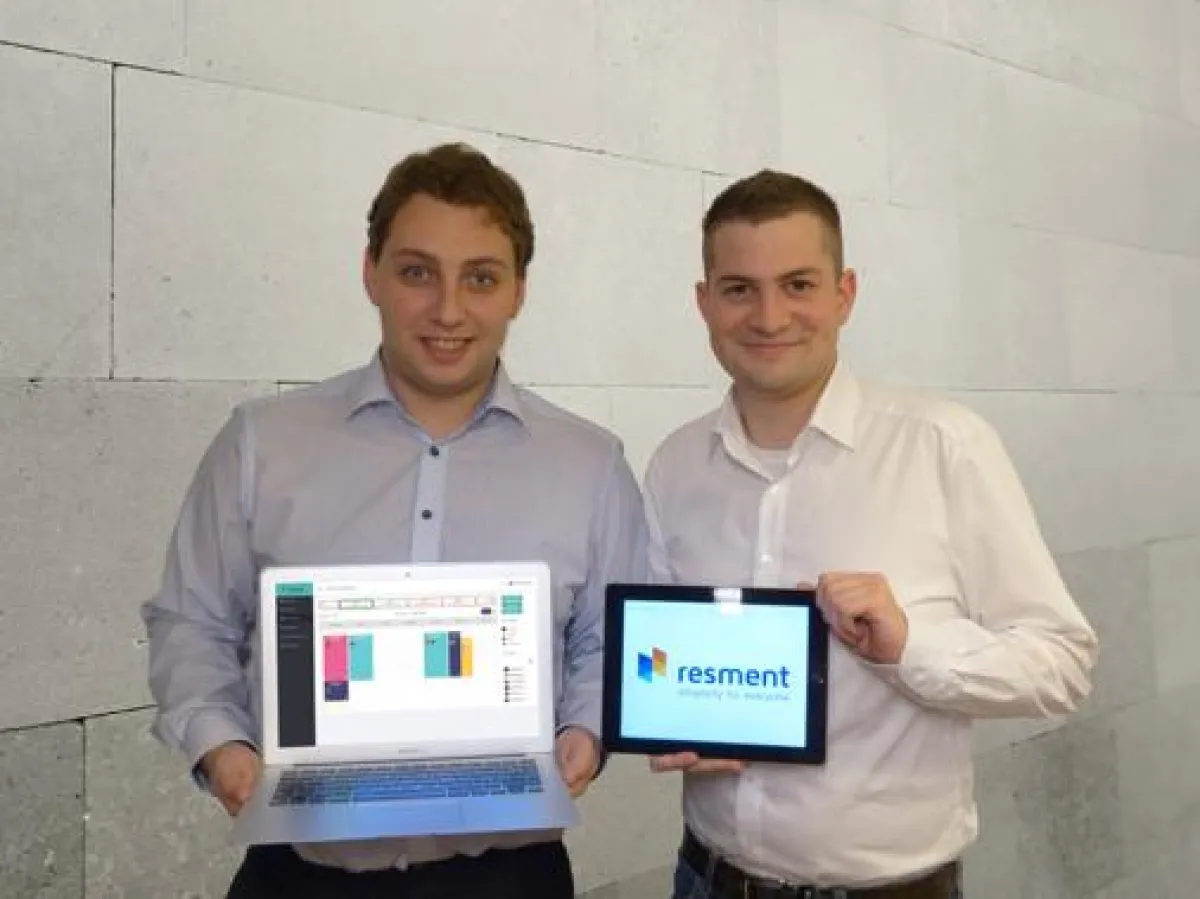 v.l. Wladislaw Kanewski und Marc Stratmann