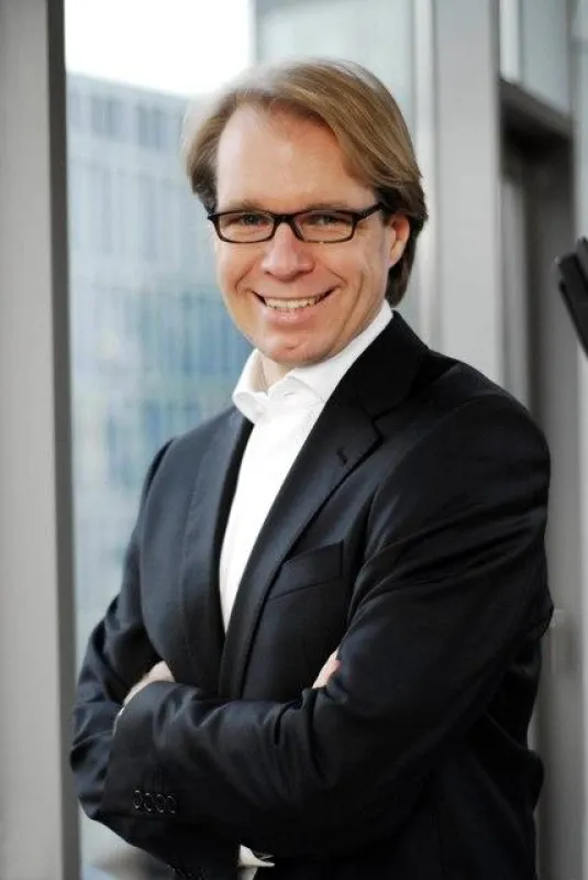 RBC-Geschäftsführer Klaus Gräff auf dem Radiocamp in Hamburg