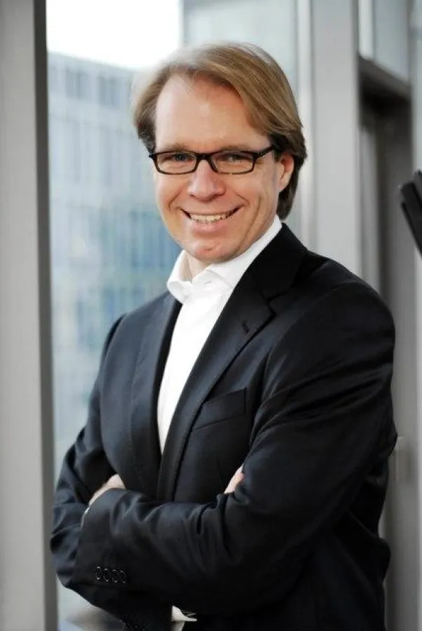 RBC-Geschäftsführer Klaus Gräff auf dem Radiocamp in Hamburg