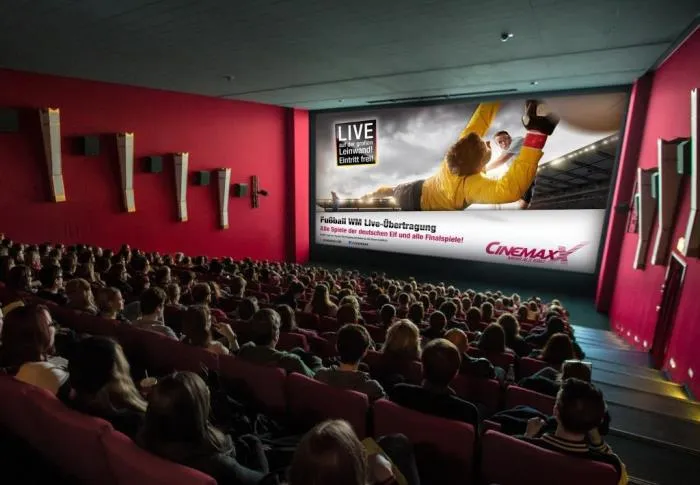 Bild: Die Fußball-Weltmeisterschaft live und kostenlos deutschlandweit bei CinemaxX erleben