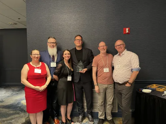 Bild: Dr. Martin Harbusch in Chicago ausgezeichnet