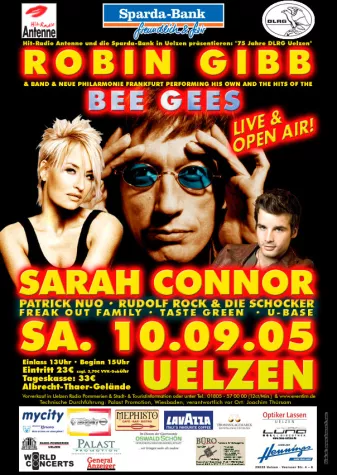 Robin Gibb einziges Konzert in Deutschland- Sommer-Open-Air Uelzen Bild: Robin Gibb einziges Konzert in Deutschland- Sommer-Open-Air Uelzen