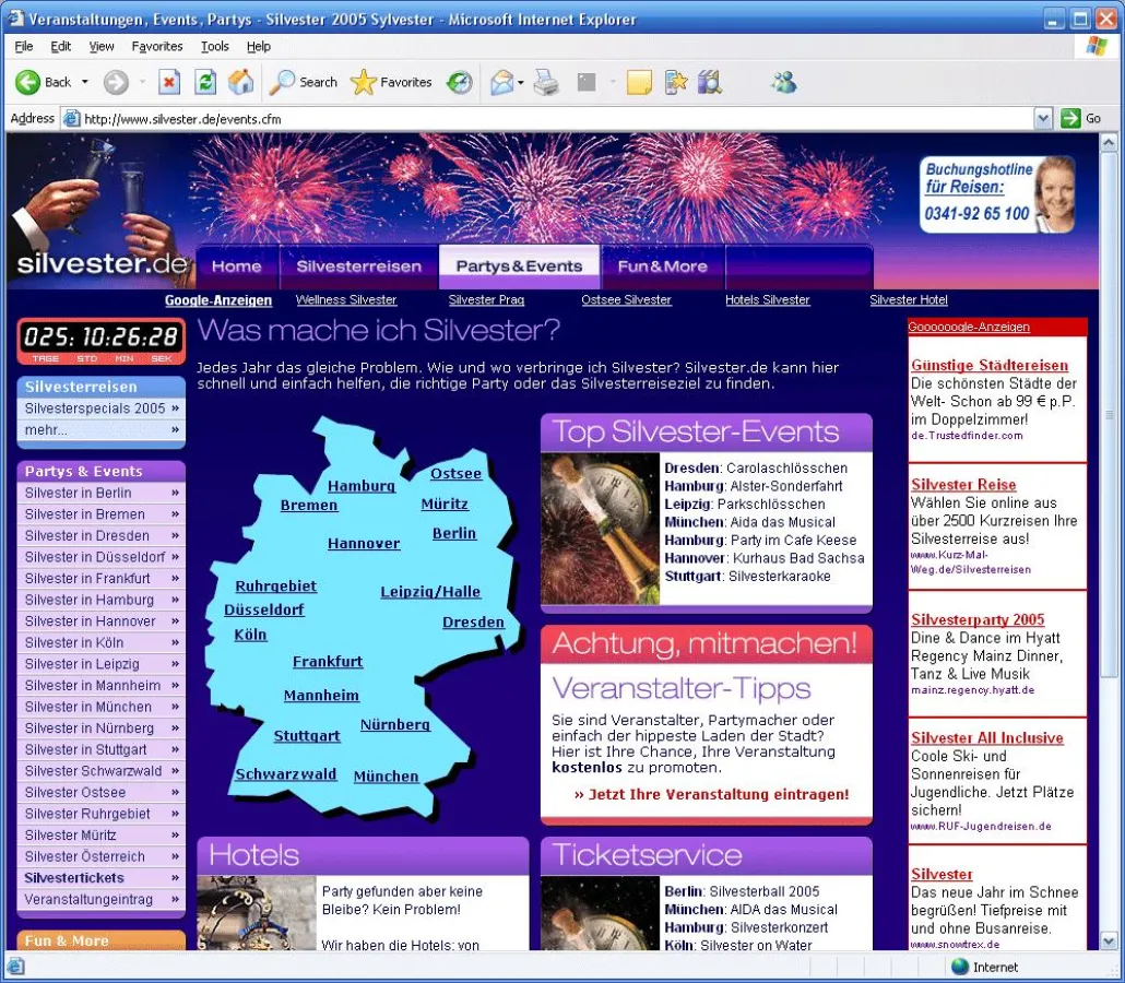 www.silvester.de