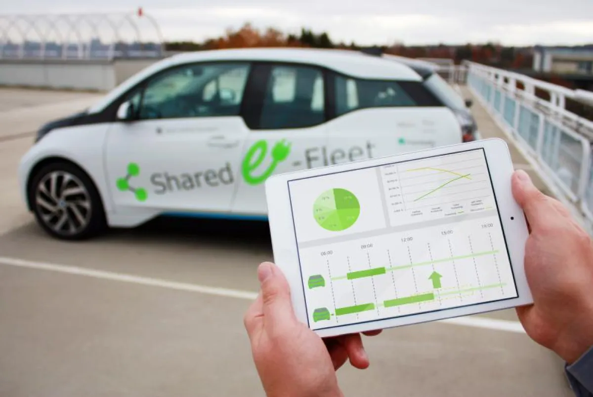 Das Projekt Shared E-Fleet erprobt elektromobiles Carsharing für Unternehmen.