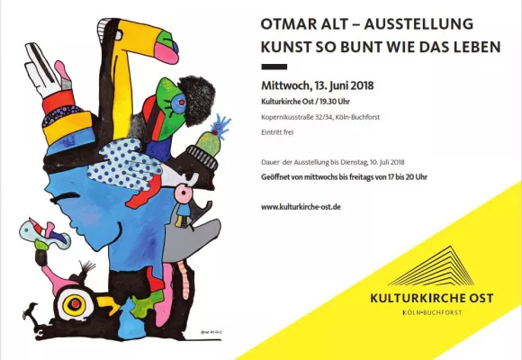 Bild: Benefiz-Ausstellung: Kunst sorgt für positive Eindrücke im Kopf"