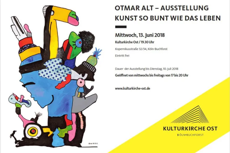 Bild: Benefiz-Ausstellung: Kunst sorgt für positive Eindrücke im Kopf"