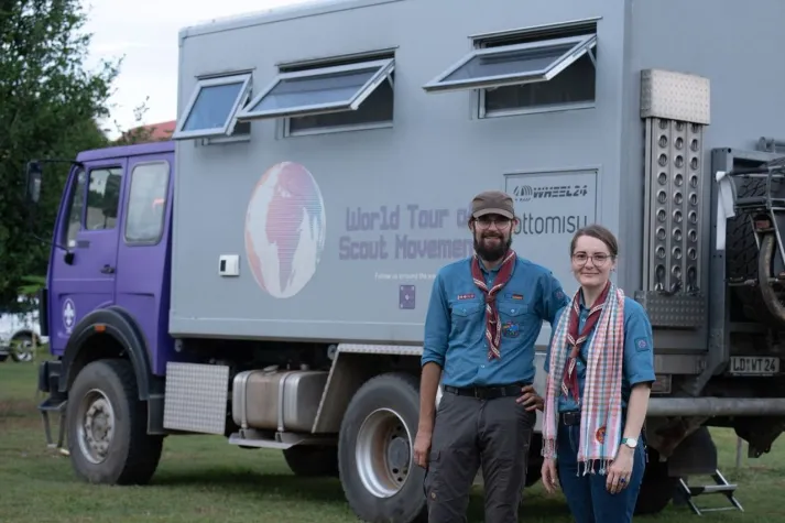 Bild: 25.000 Kilometer für Toleranz – Bildungsprojekt „World Tour of Scout Movement“ beendet