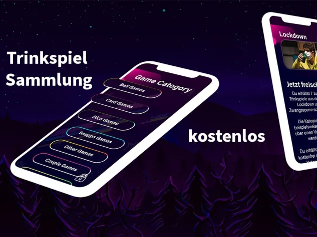 Bild: Größte Sammlung von Trinkspielen App