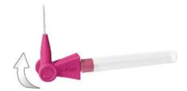 Bild: Flexible Interdentalbürste mit antibakterieller Wirkung