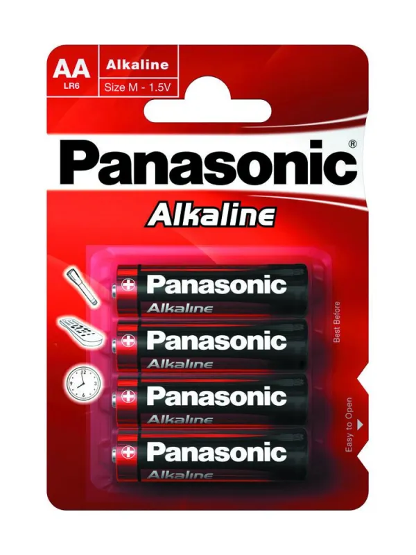 Mit der Panasonic Alkaline gibt es eine neue preisgünstige Alkali-Batterie. Vor allem für Geräte des täglichen Gebrauchs eignet sie sich: Als Micro-Batterie (AAA/S) und Mignon-Batterie (AA/M) kostet s