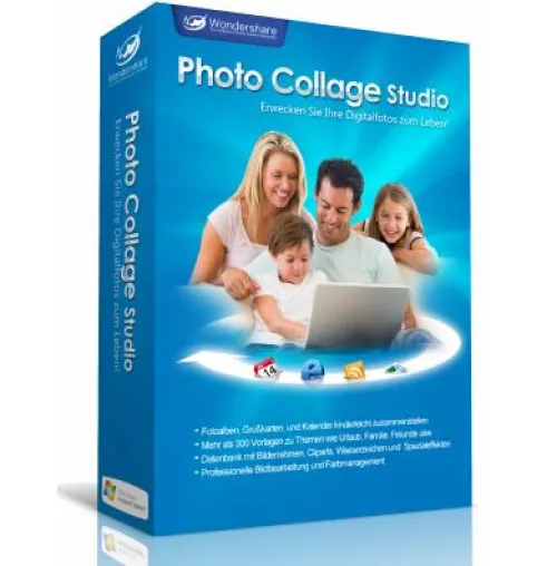 Wondershare Photo Collage Studio 2010: Fotocollagen, Fotobücher und Kalender wie ein Profi gestalten Bild: Wondershare Photo Collage Studio 2010: Fotocollagen, Fotobücher und Kalender wie ein Profi gestalten