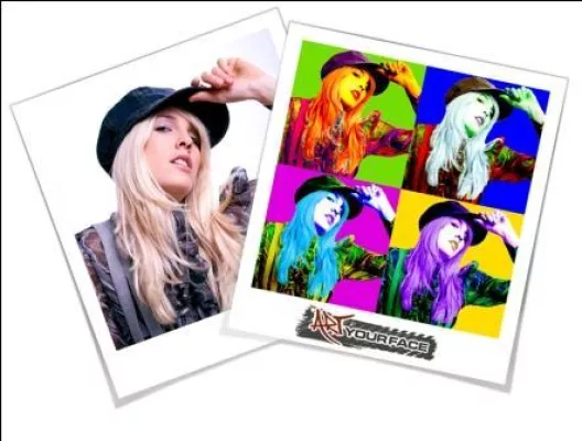 Bild: ArtYourFace – Die Spezialisten für moderne Foto Pop Art