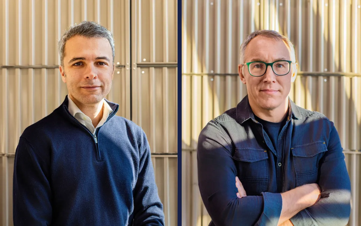 Guillaume Petit-Perrin, CEO von Forto (links) und Kamil B. Rodoper, CPTO bei Forto