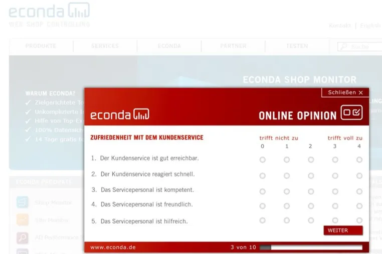 Bild: econda präsentiert Produktneuheiten auf dmexco 2009 in Köln