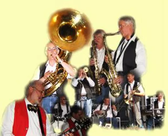 Bild: King Street Jazzmen spielen an der Dittchenbühne