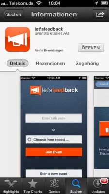 Bild: letsfeedback.net - App und Browser basierte Interaktion zwischen Dozenten und Studenten